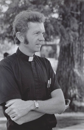 Father Donnelly's sideburns