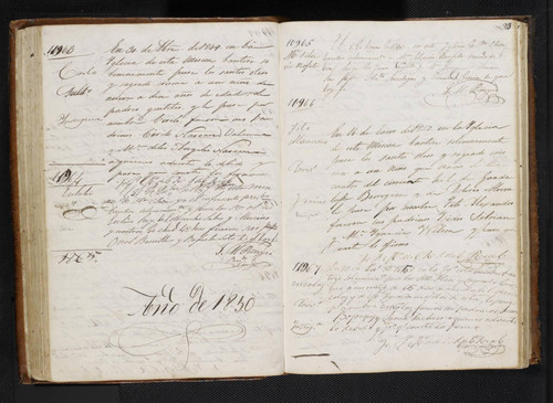 Mission Santa Clara Baptism Records 0735