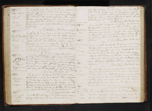 Mission Santa Clara Baptism Records 0722