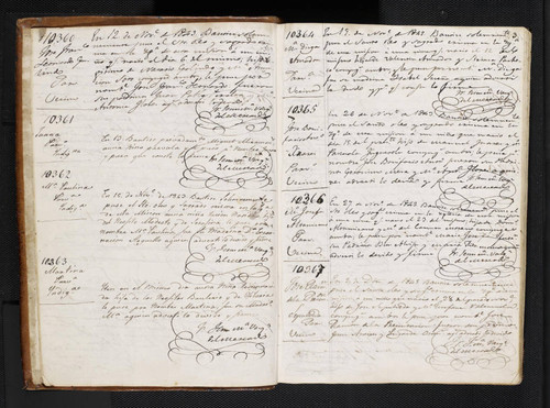 Mission Santa Clara Baptism Records 0654