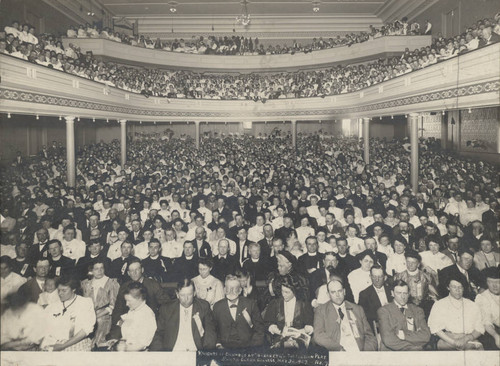 Full Audience in the Ship