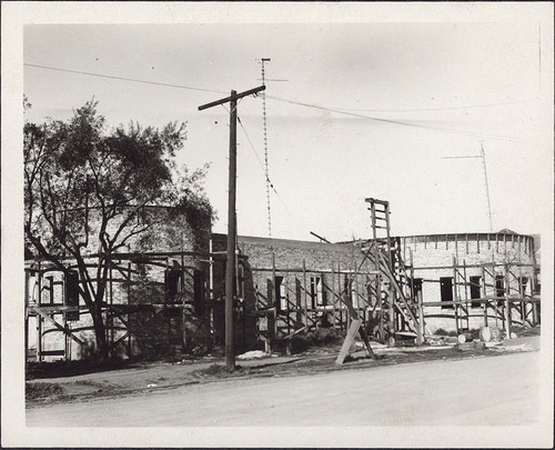 Ricard Observatory Early Construction