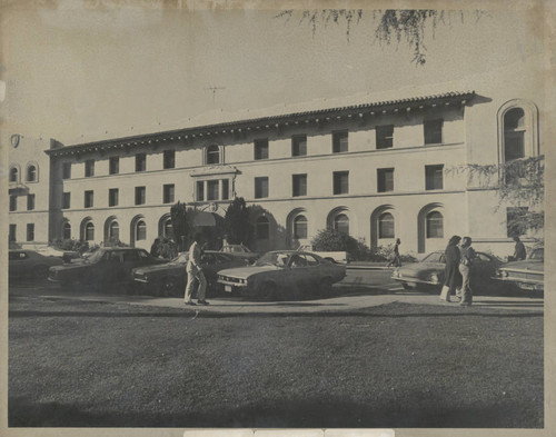 Old Cars in front of St. Joseph's