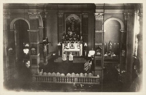 Priests at Chapel Altar