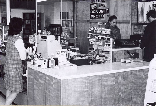 Campus Store with customers