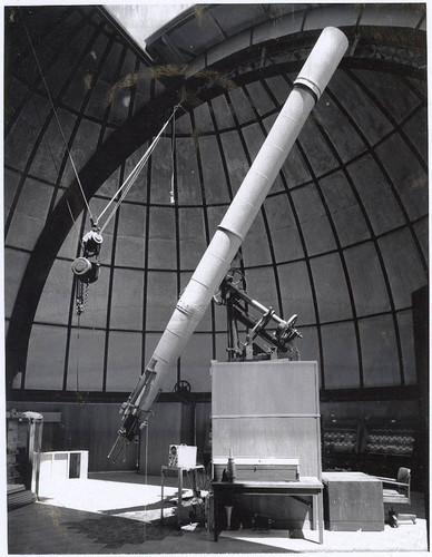 Full view of Ricard Observatory's telescope