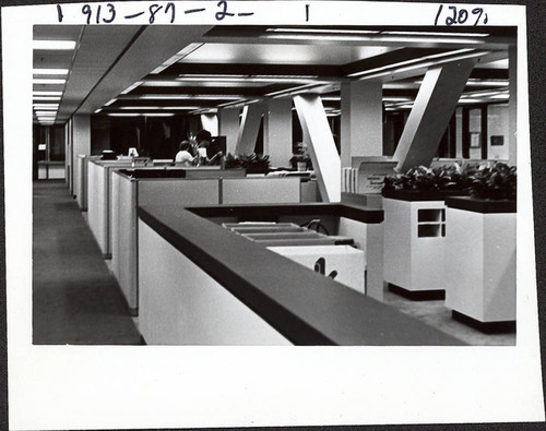 Interior of Bannan Engineering Building