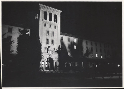 Nobili Hall at Night