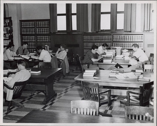 Students in Law Library