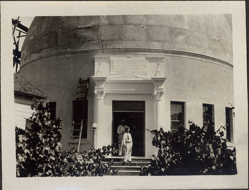 Main Entrance during Construction