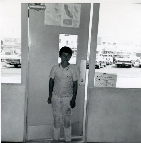 Young City Terrace Library patron