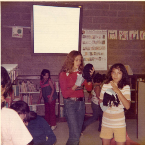 Stephenson Library puppet workshop, East Los Angeles, California