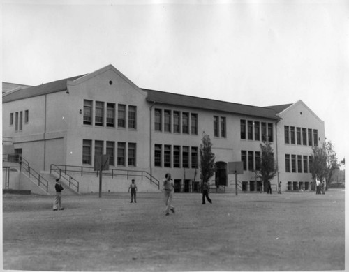 Malabar Street Elementary School playground, Boyle Heights, California