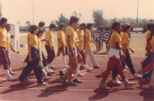 Participants of the Los Angeles Unified School District 1984 Youth Services Games, Monterey Park