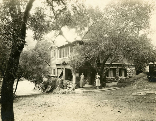 Kneen's Kamp main house in Topanga, California