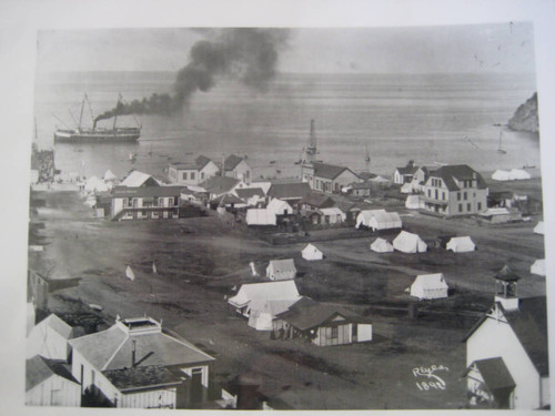 Steamer in Avalon Bay, California