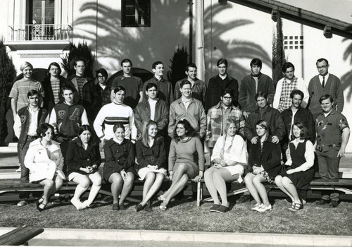 Avalon Schools, twelfth grade, 1969-1970, Avalon, California (front)