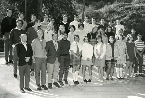 Avalon Schools, eleventh grade, 1968-1969, Avalon, California (front)