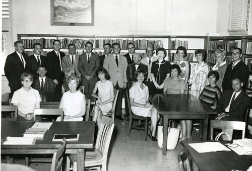 Avalon Schools, faculty, 1967-1968, Avalon, California (front)