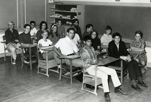 Avalon Schools, grade 10, section II, 1967-1968, Avalon, California (front)