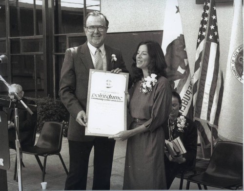 Point Dume Library dedication, Malibu