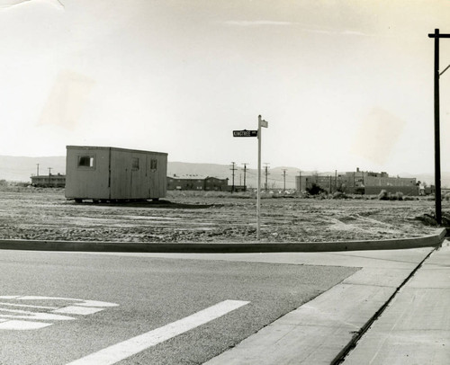 Lancaster Library building site on Kingtree Avenue and Avenue J-2, Lancaster, California