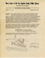 News Letter of the Los Angeles County Public Library February-March 1950