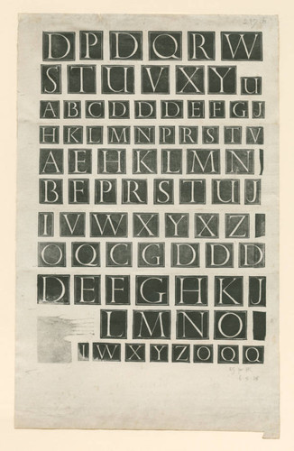 Alphabet of Initial Letters