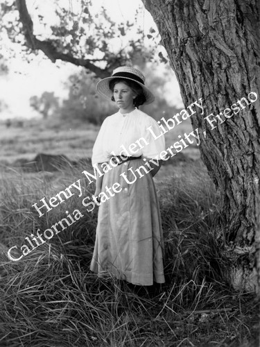 Young woman in the grass