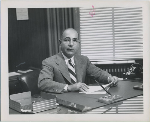 Portrait of Leon S. Peters