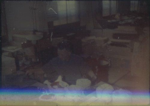 Interior of restaurant