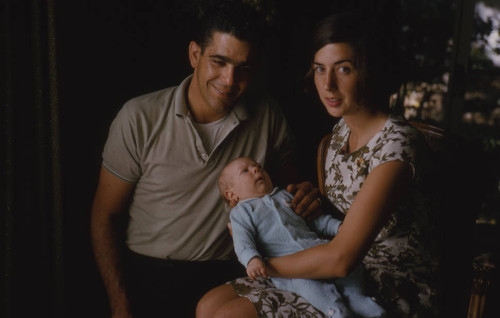 Ken and Regina Peters with baby