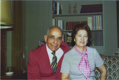 Photograph of Leon and Alice Peters