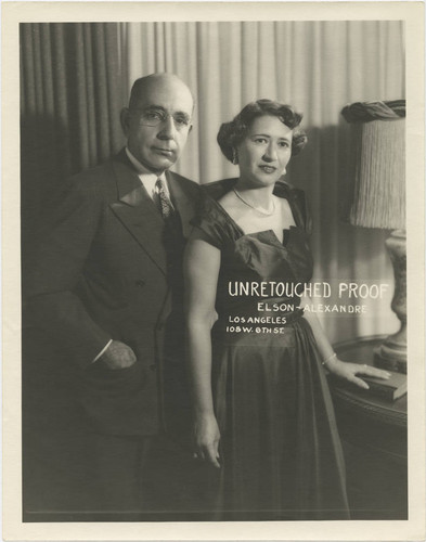 Portrait of Leon and Alice Peters