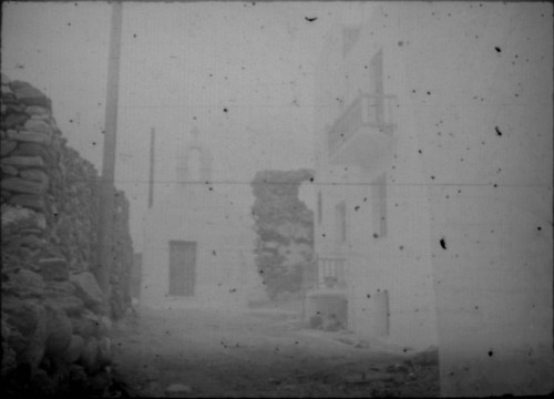 View of church in unidentified city