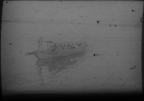 View of boat in unidentified location