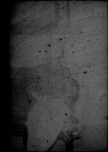 Unidentified woman (Peters relative?) seated on a couch