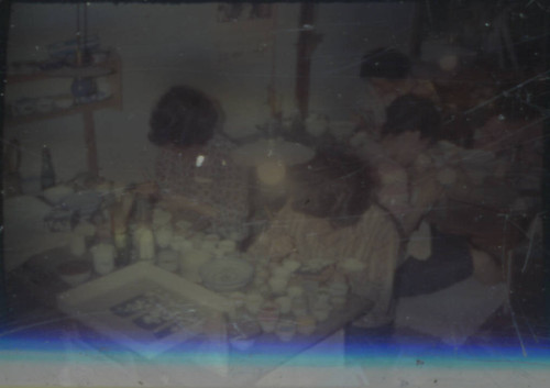 Interior of ceramics factory