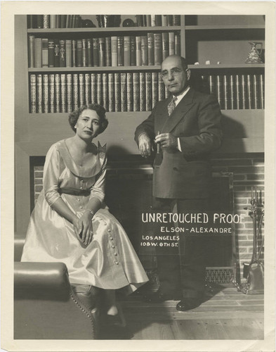 Portrait of Leon and Alice Peters