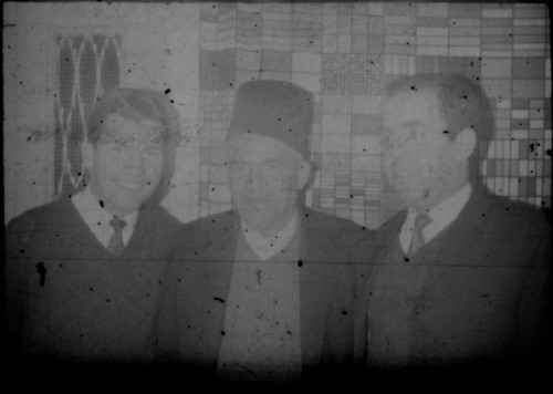 Three unidentified men