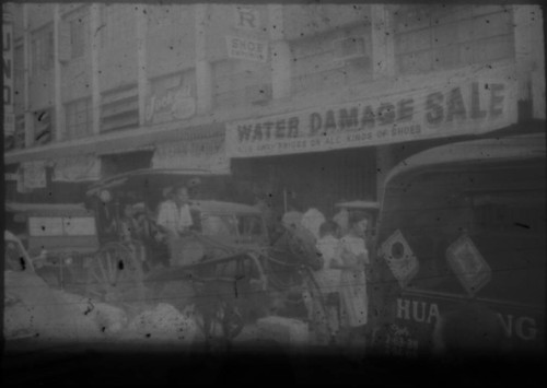 View of street in unidentified city
