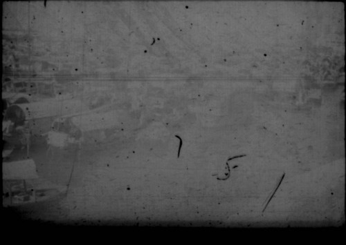 View of harbor in unidentified city