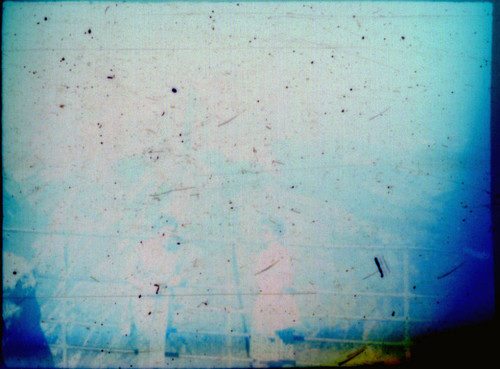 Alice Peters and unidentified woman in Yosemite with Half Dome in the background