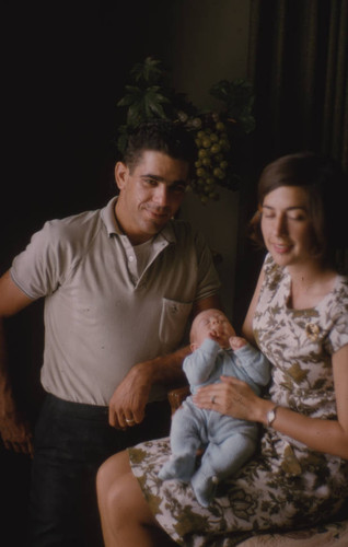 Ken and Regina Peters with baby