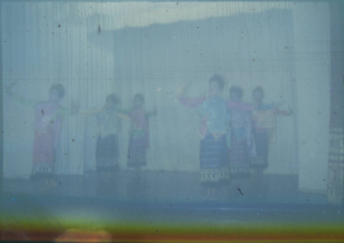 Traditional dancers performing on stage