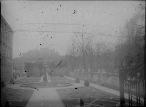 View of park in unidentified city