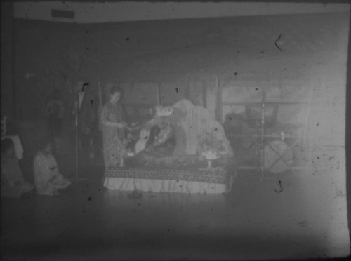 Band/theater group on stage