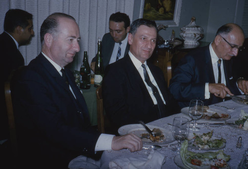 Patriarch Kalonstian and his party in Peters residence