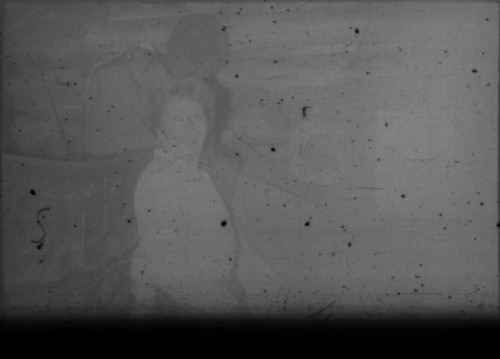 Alice Peters in cabin at Myrtle Lake