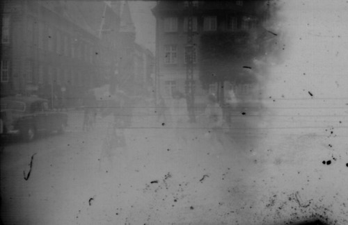 Street scene in unidentified city